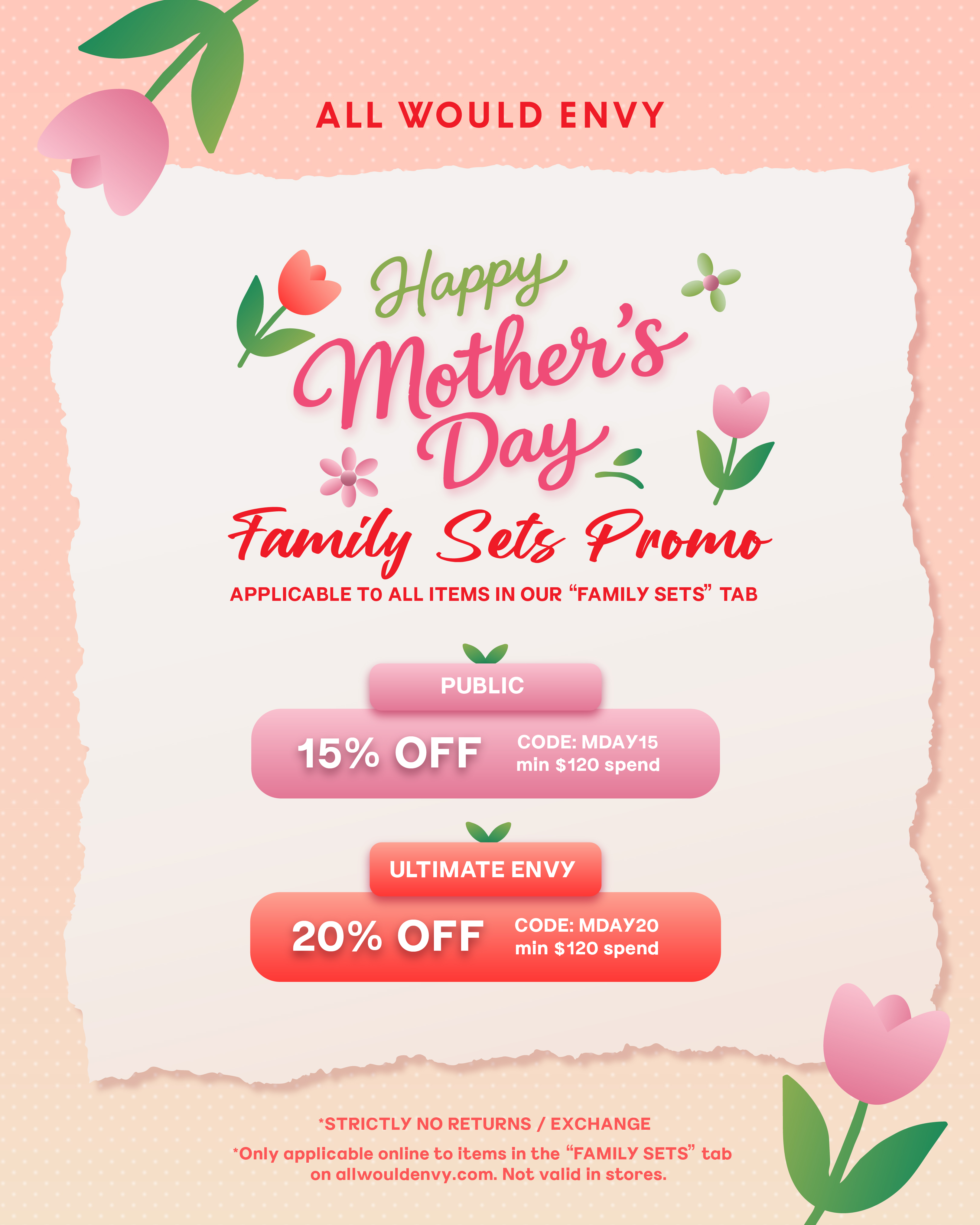 Mother's Day Promo
