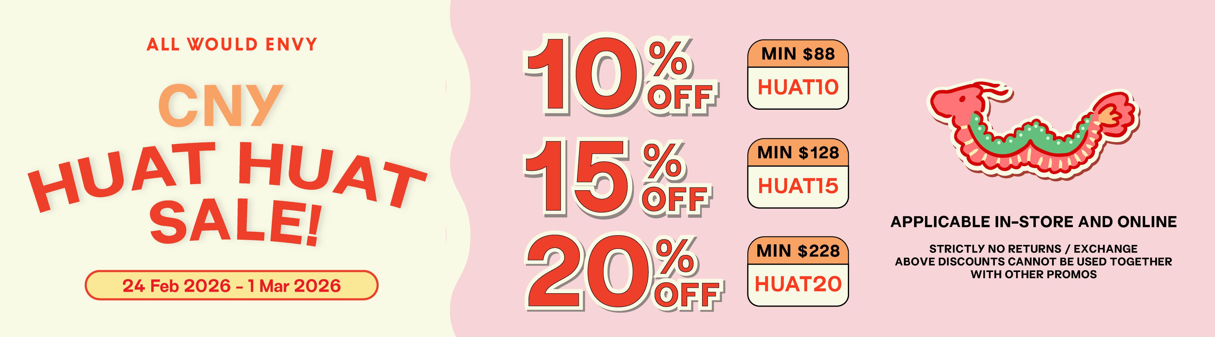 AWE CNY HUAT HUAT SALE