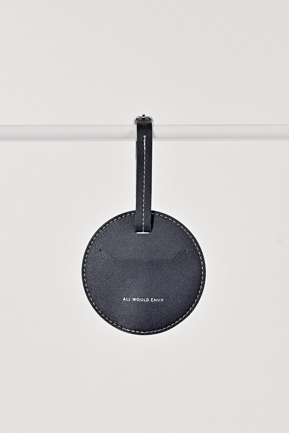 AWE SMILES LUGGAGE TAG IN NAVY