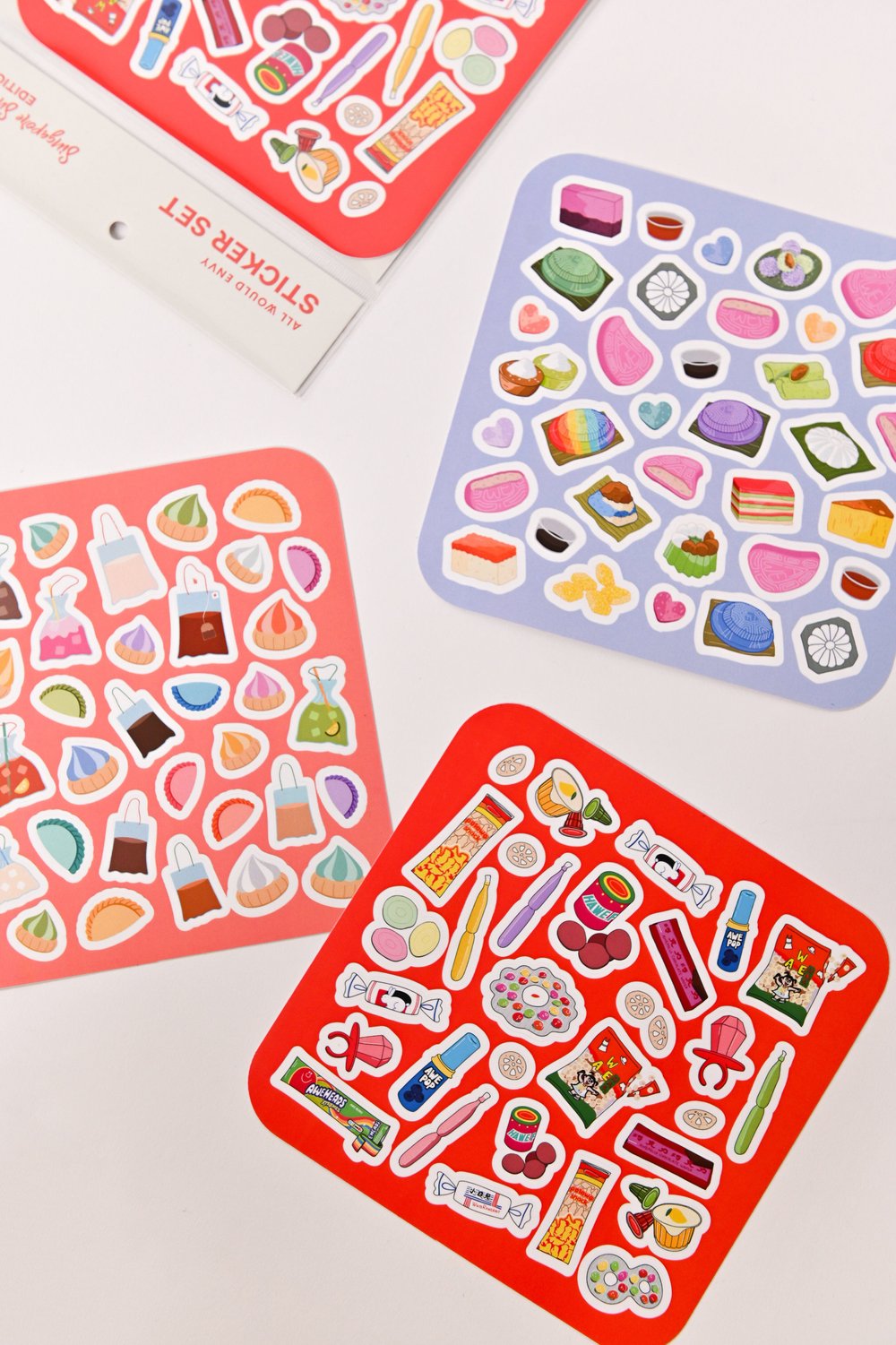 SINGAPORE SNACKS STICKER PACK