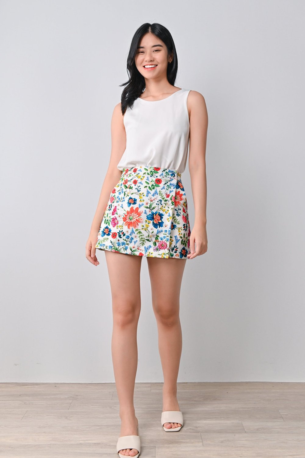 ROBUST FLORAL SKORTS