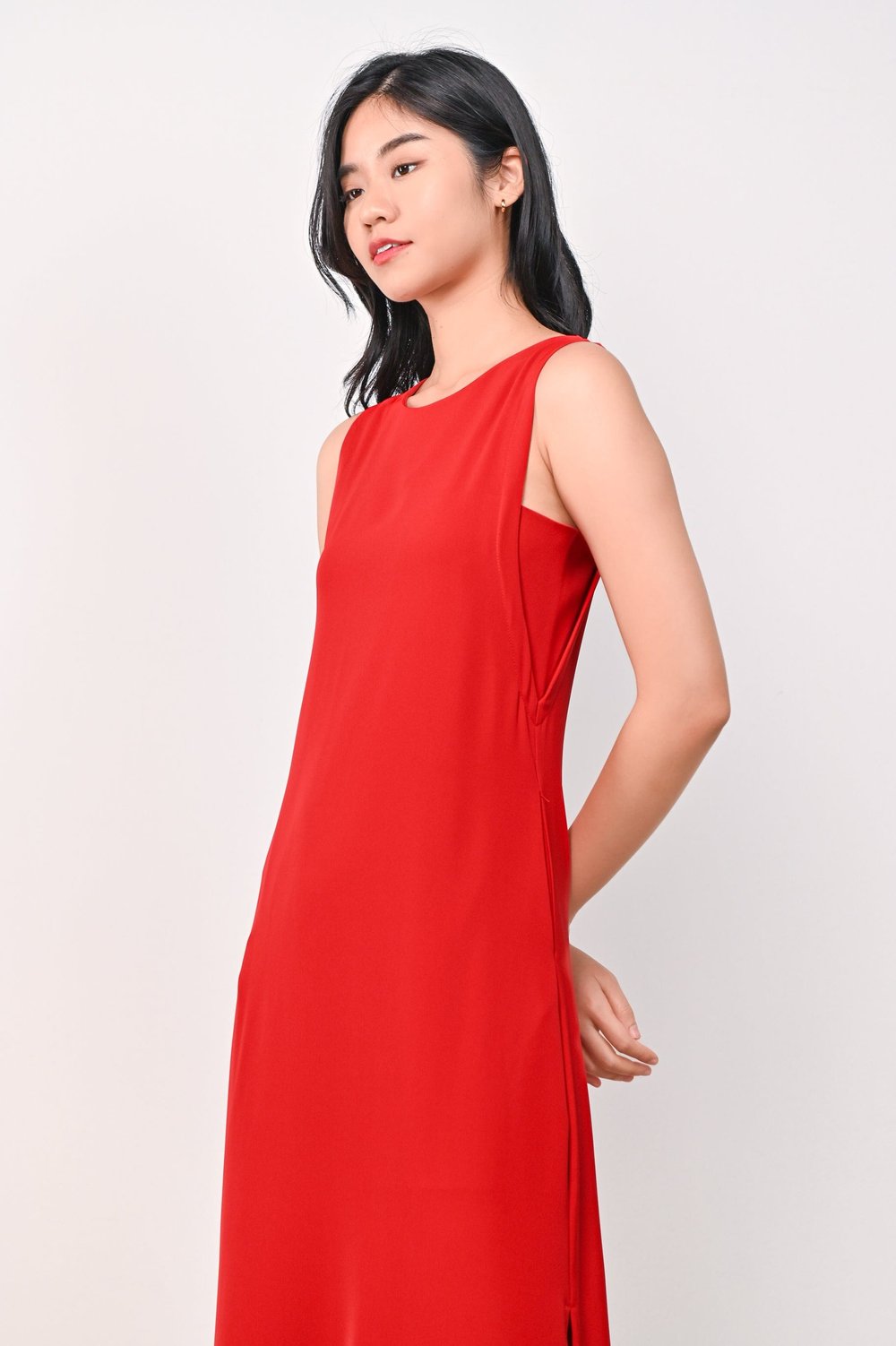 ADELINE ADDY RED DRESS