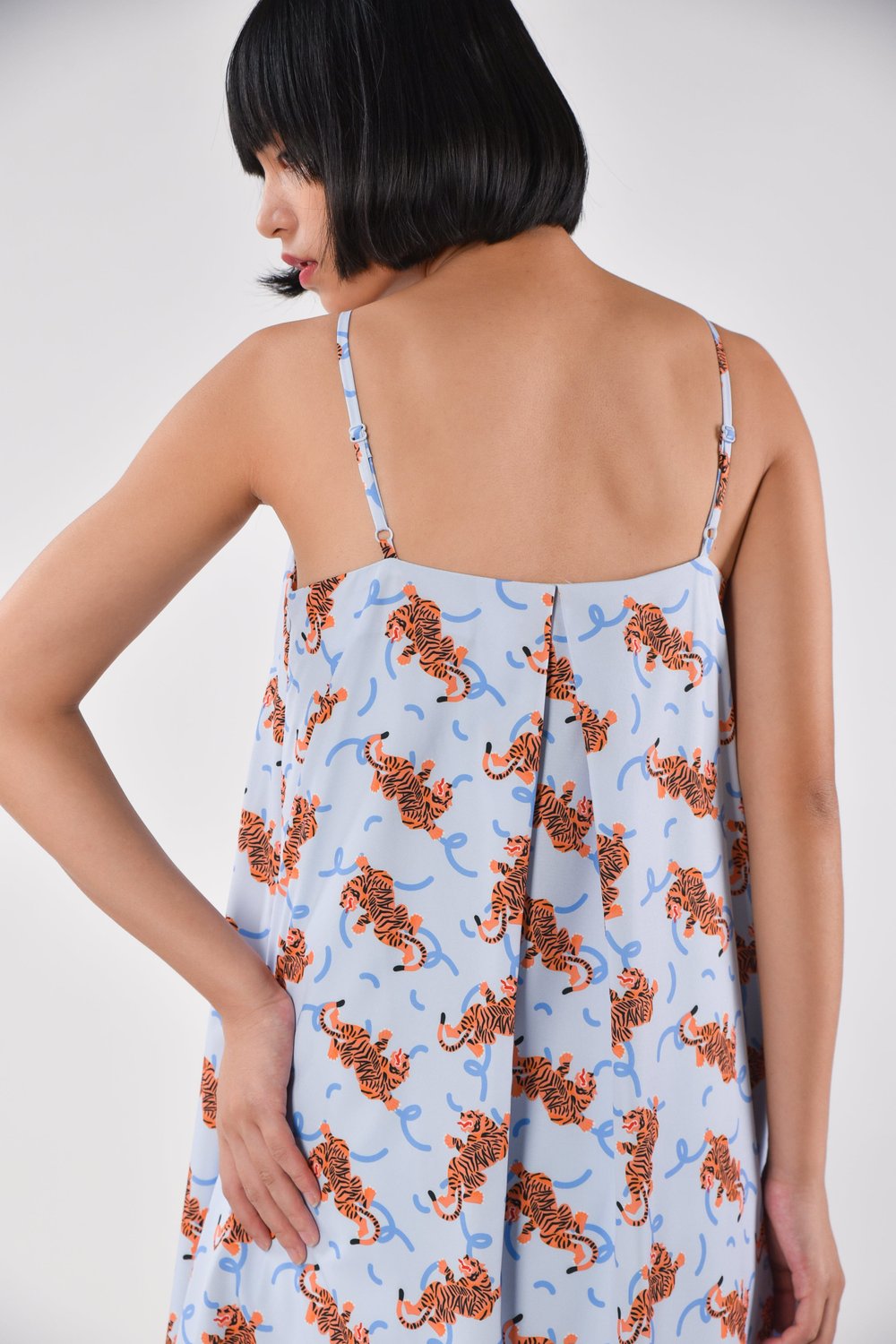AWE TIGER SPAG TENT DRESS