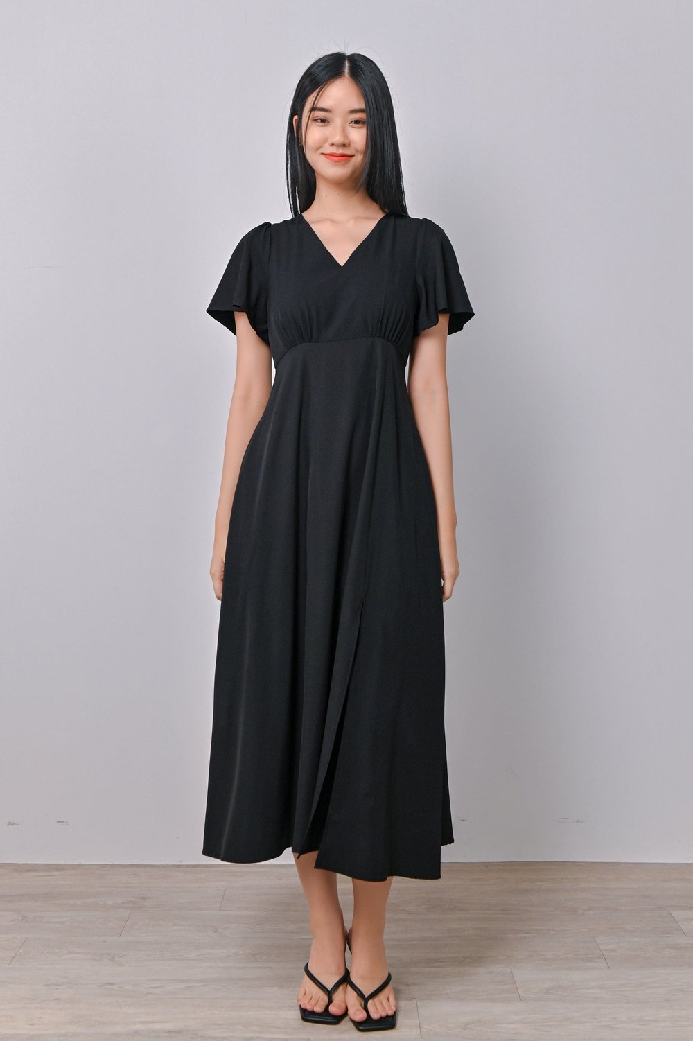 GERMAINE MAXI IN BLACK