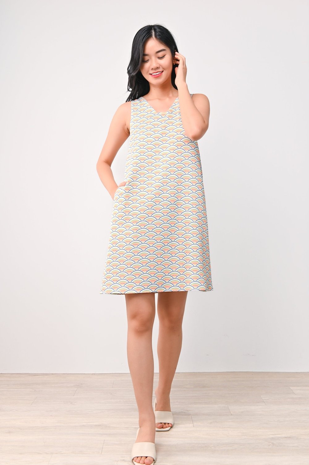 UMI MELON A-LINE DRESS