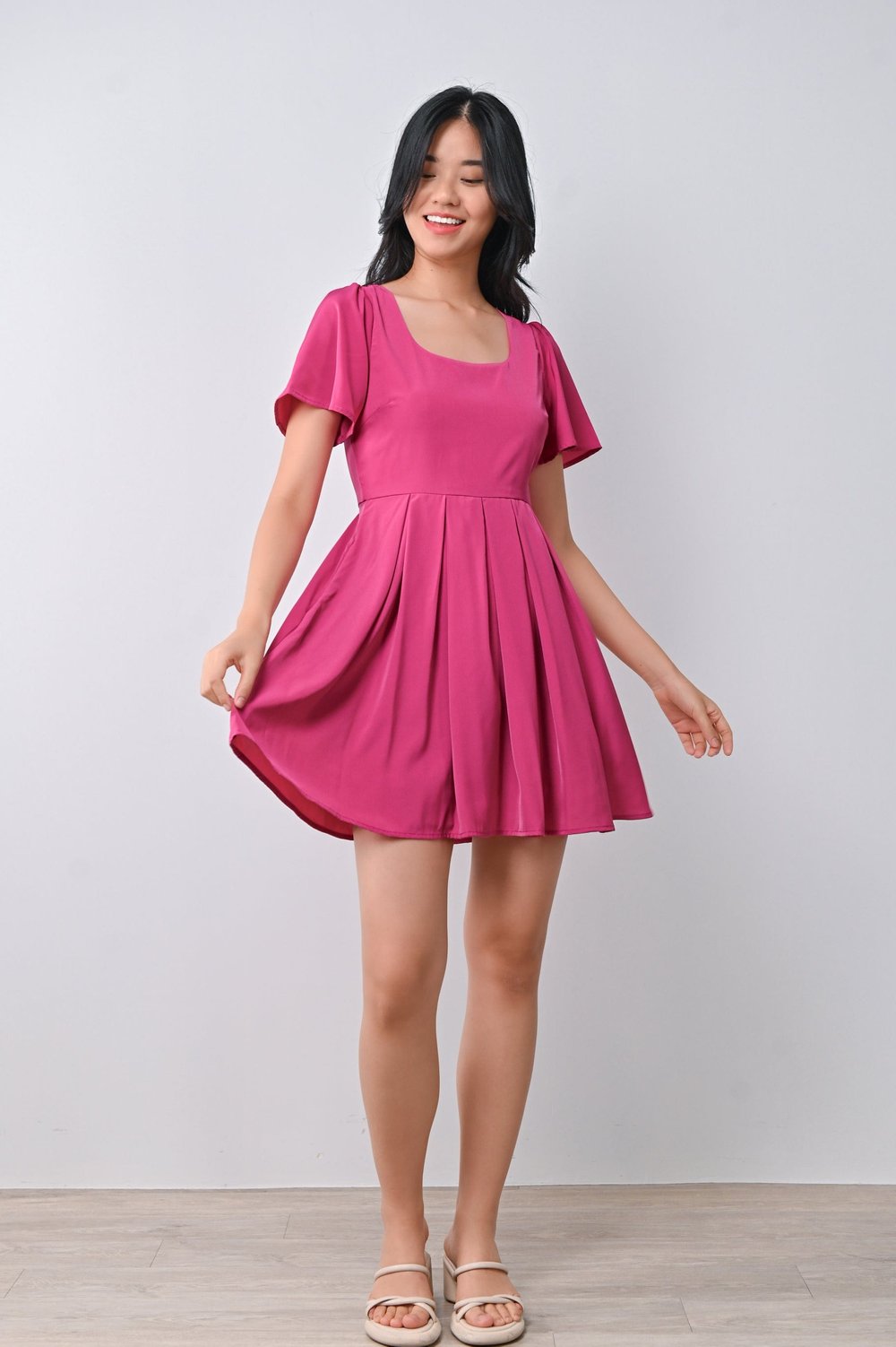 OPAL DRESS-ROMPER IN PINK