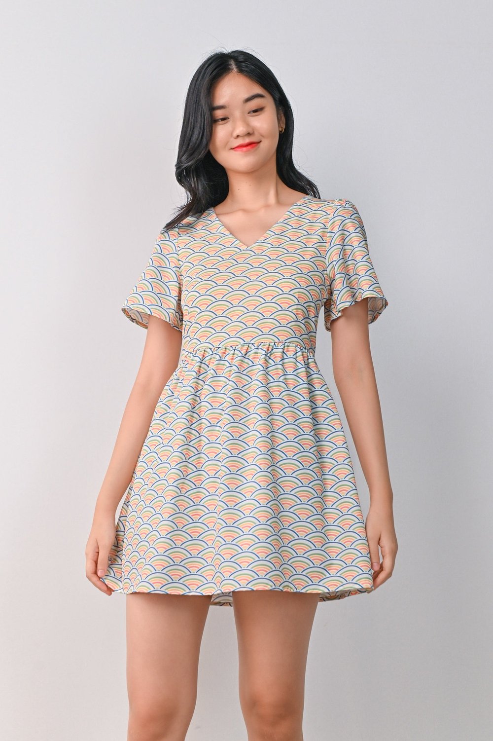 UMI MELON DRESS-ROMPER