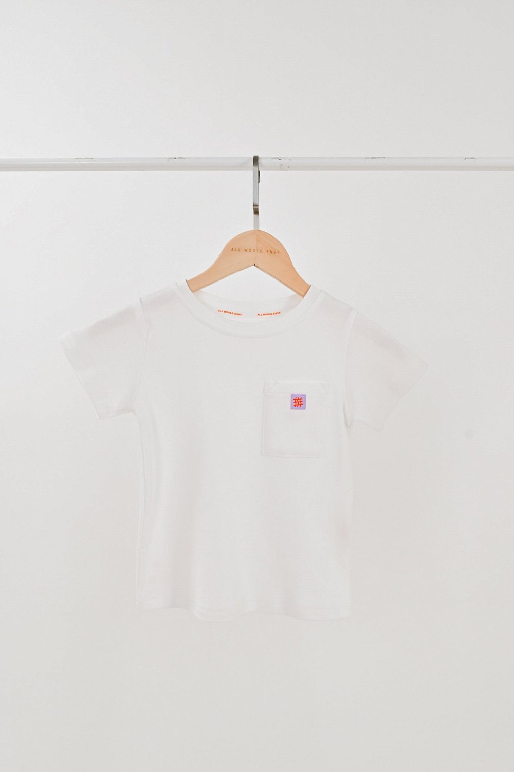 AWE KIDS' LOGO TEE IN WHITE