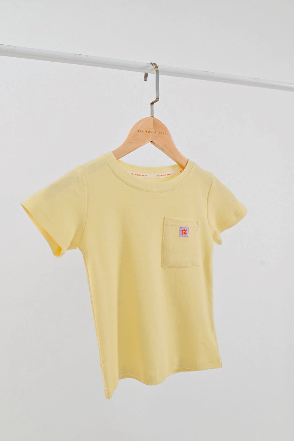 AWE KIDS' LOGO TEE IN YELLOW