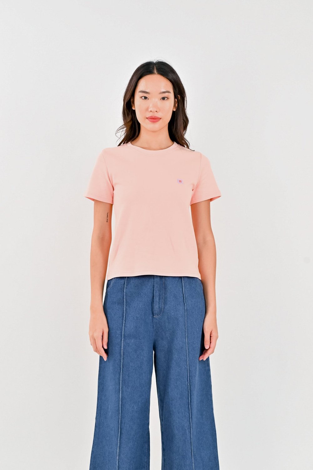 AWE LADIES' LOGO TEE IN PINK