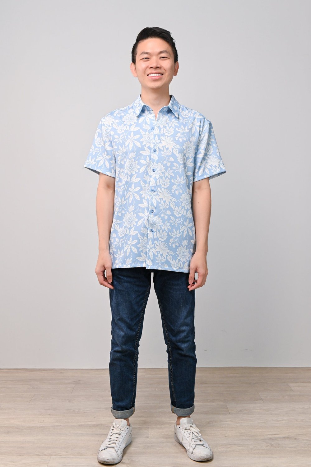 CAMY BLUE MEN'S SHIRT