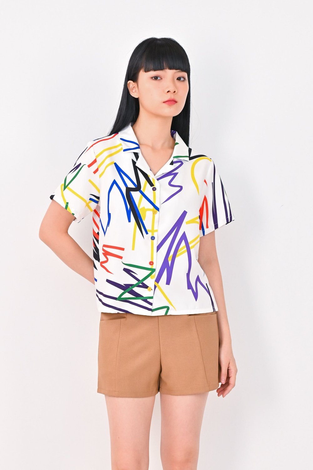 DREAMER LADIES' CAMP COLLAR SHIRT