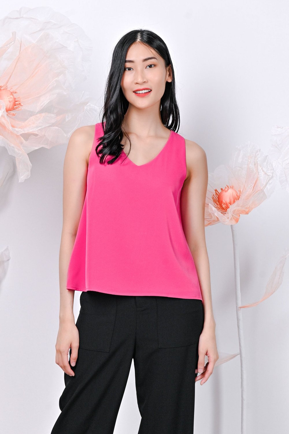 HAZEL TWO-WAY TOP IN PINK