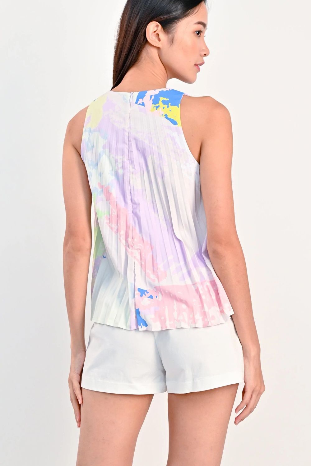 LILAC BREATHS FLARE TOP