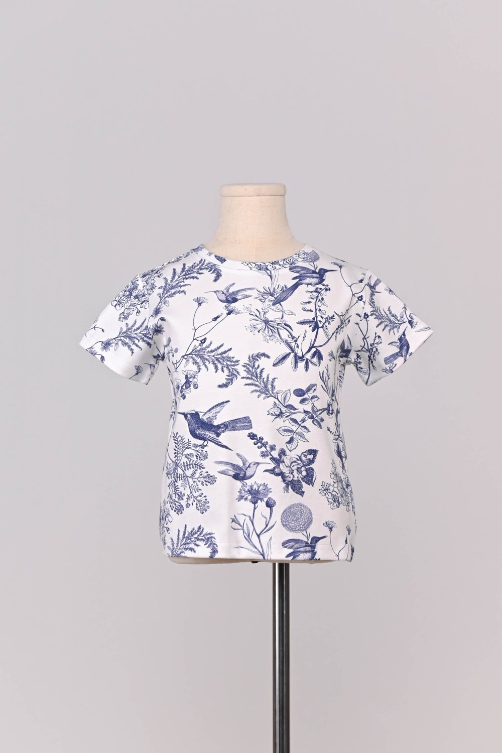 NAVY HUMMINGBIRD KIDS' TEE