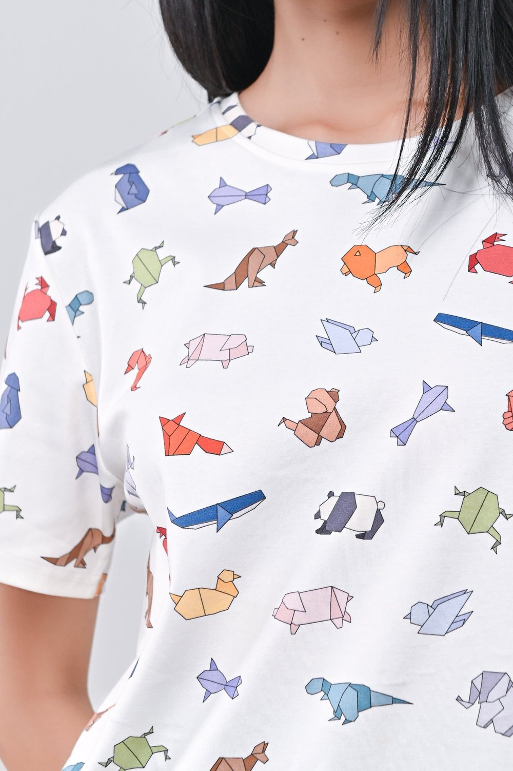 ORIGAMI ZOO UNISEX TEE