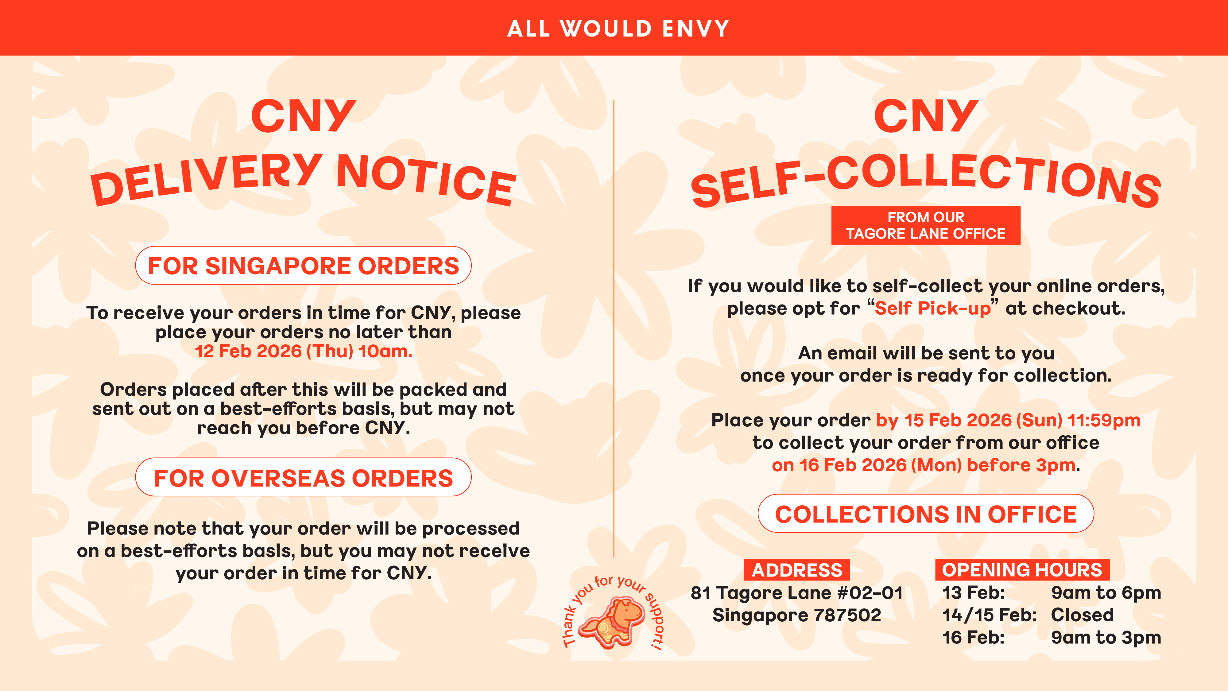 CNY 2026 NOTICE